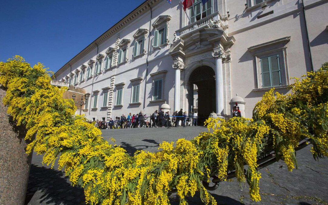 8 marzo, al Quirinale la cerimonia per la giornata della donna