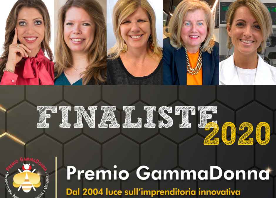 PREMIO GAMMADONNA 2020: LE 5 FINALISTE SI RACCONTANO IN TV