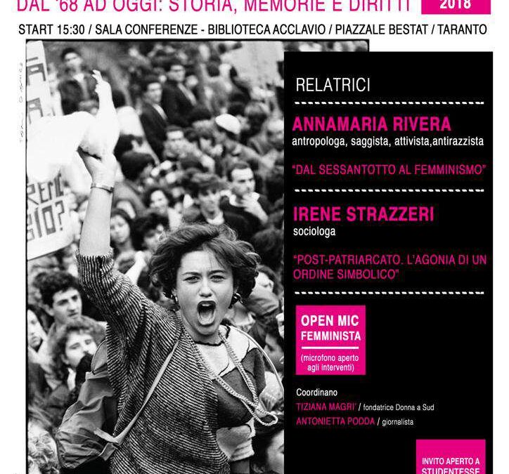 LUNGA VITA AL FEMMINISMO: DAL 1968 A OGGI