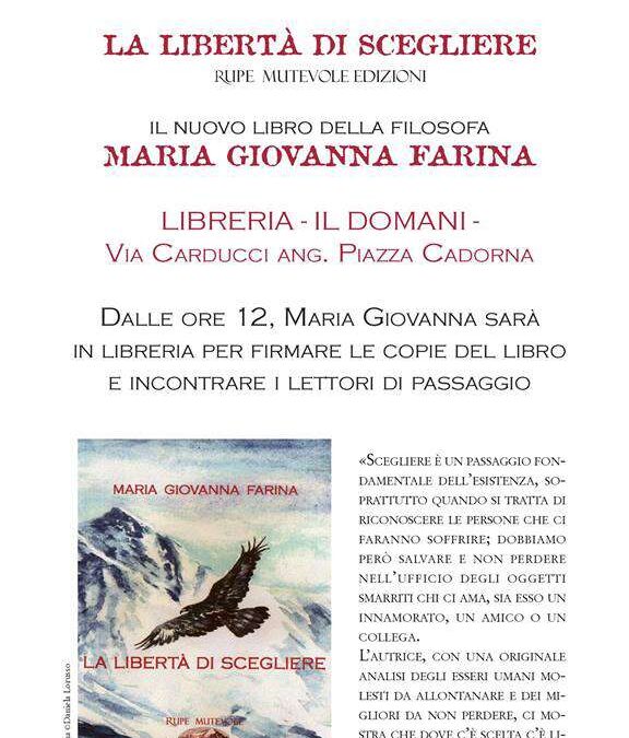 Milano, 19 ottobre – La prima presentazione del libro
