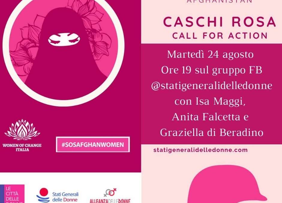 24 agosto –  Riunione gruppo Stati Generali delle Donne  – Caschi Rosa Call for Action