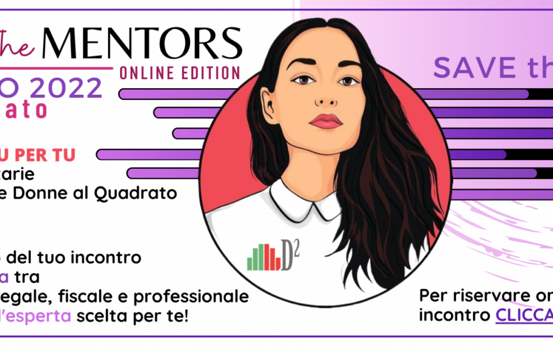 7 maggio – MEET THE MENTORS sta tornando!