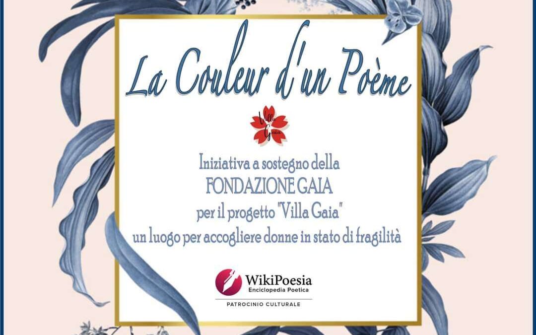 È online il bando dell’edizione 2021 del premio internazionale d’arte “LA COULEUR D’UN POEME”