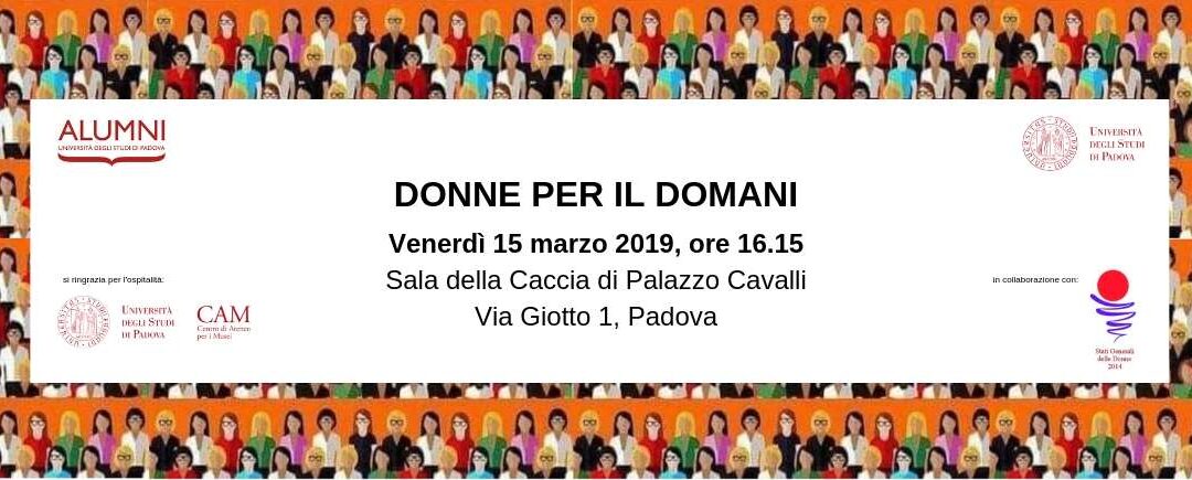 Padova, 15 marzo – Presentazione del libro “100 donne che cambieranno l'Italia”