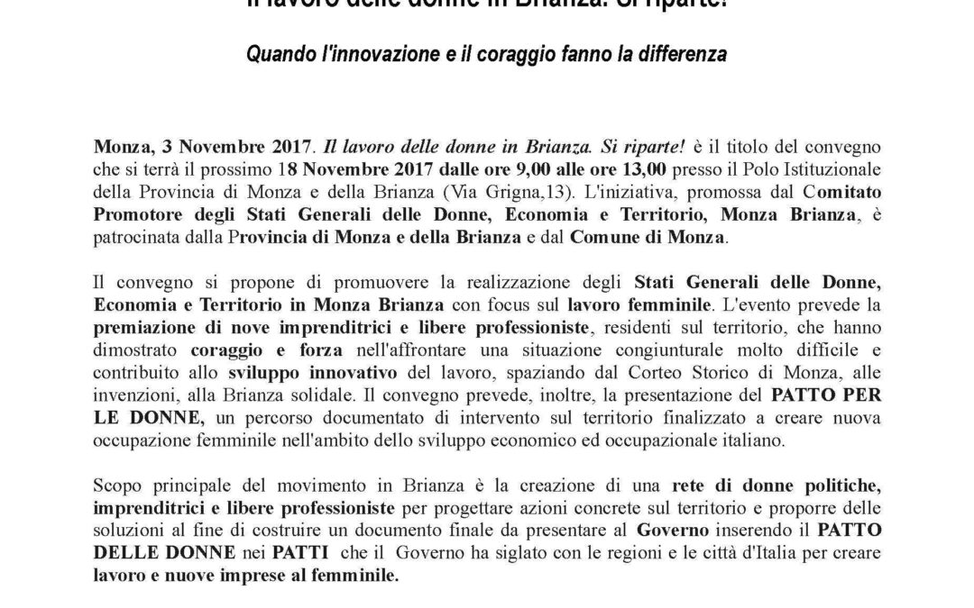 STATI GENERALI DELLE DONNE ECONOMIA, TERRITORI Cultura, formazione, istruzione, identità