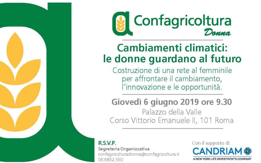 Roma, 6 giugno – Cambiamenti climatici: le donne guardano al futuro