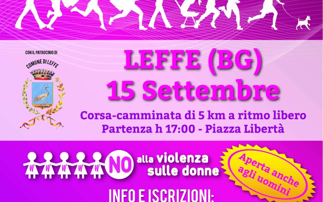 Bergamo, 15 settembre – CORRO ROSA by StraWoman! â¤ï¸