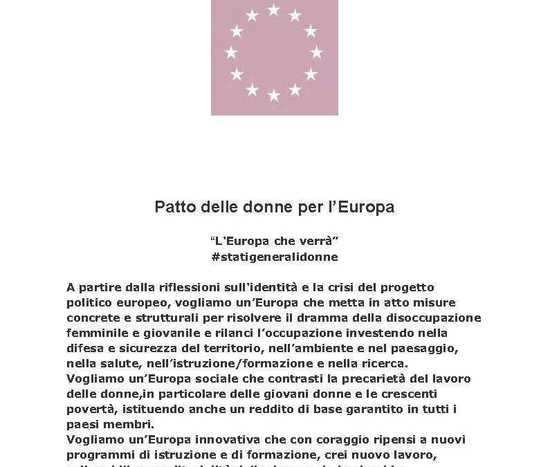 Patto delle donne per l'Europa