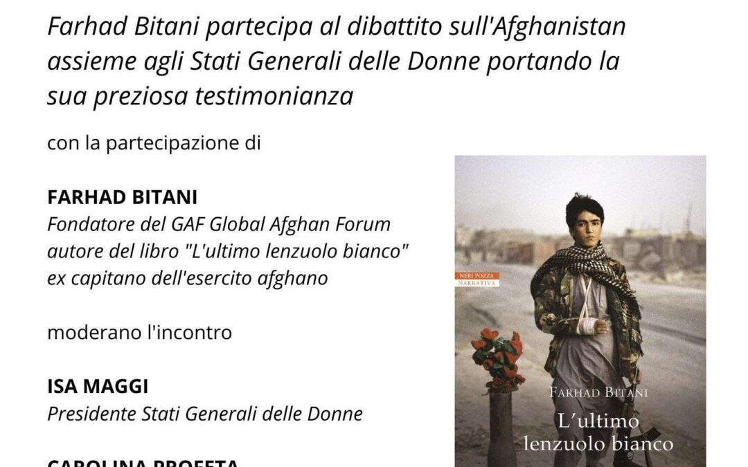 10 settembre: Stati Generali delle donne per l'Afghanistan