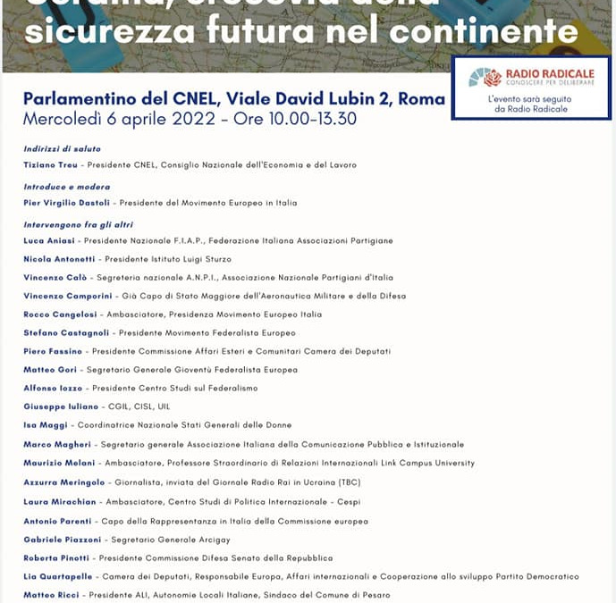 “Ucraina, crocevia della sicurezza futura in Europa”. Il ruolo delle donne