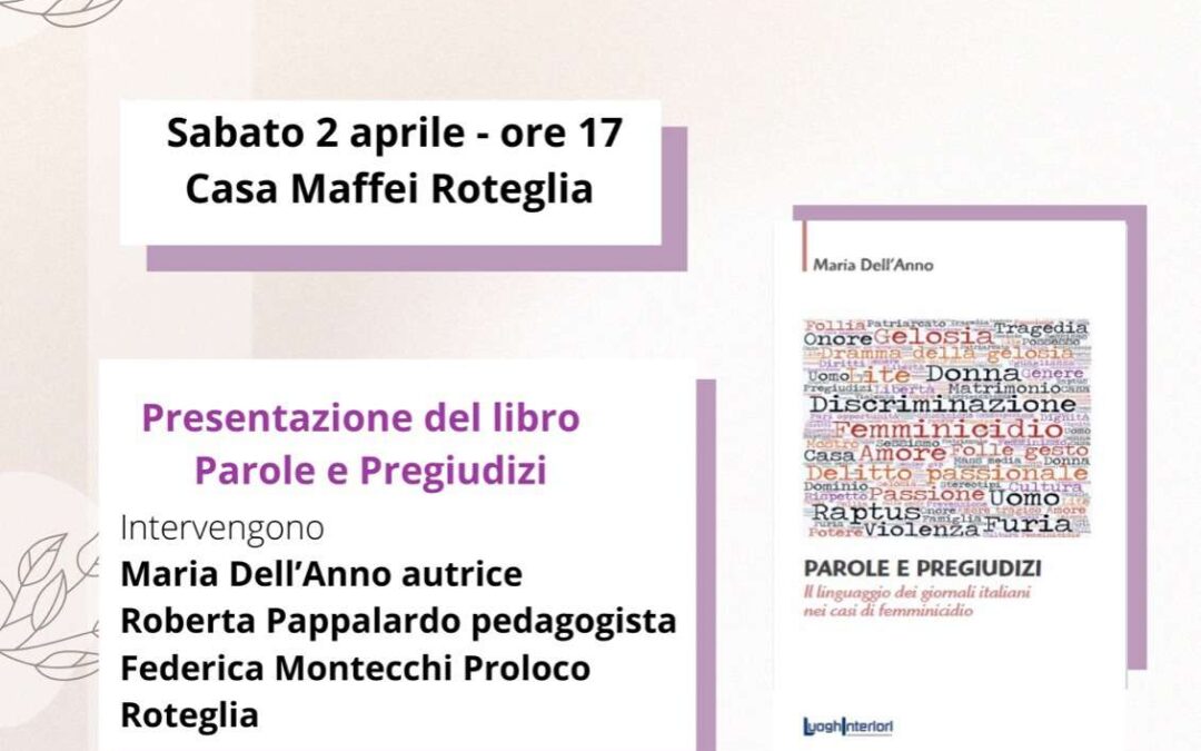 2 aprile, Castellarano:  Presentazione del libro “Passi di libertà”