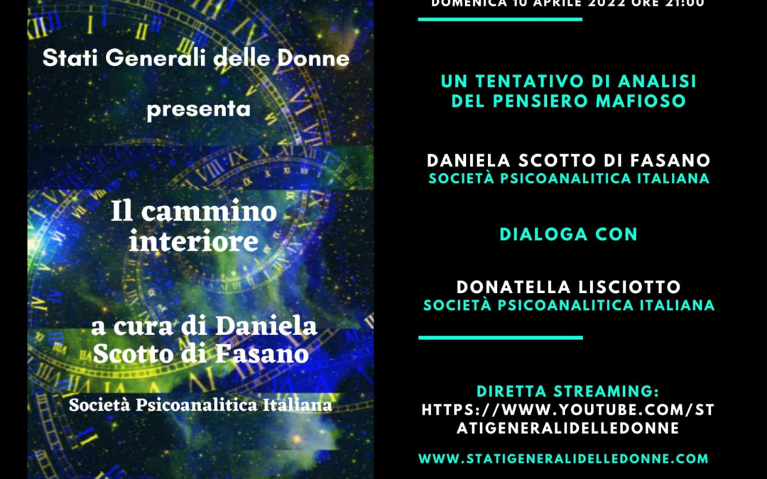 10 aprile –  #statigeneralidonne on line: Il Cammino interiore