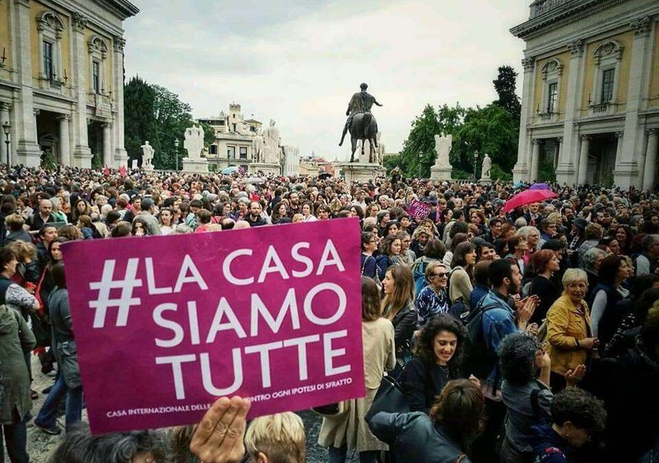 Roma 24 maggio – Conferenza Stampa della Casa Internazionale delle donne