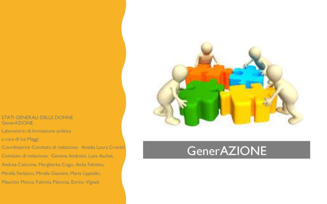 19,  settembre – Presentazione del laboratorio di formazione politica