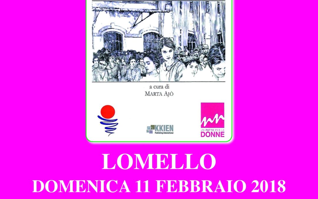 Lomello, 11 febbraio – Presentazione del libro “Matera 2019. Gli stati generali delle donne sono in movimento