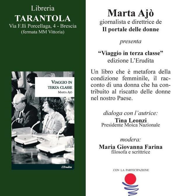 Brescia, 16 settembre – Confronto a più voci sul libro