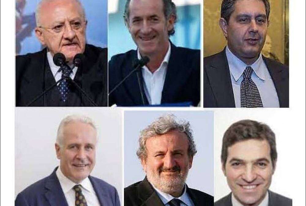 Noi Rete Donne AI NEOELETTI PRESIDENTI DI REGIONE