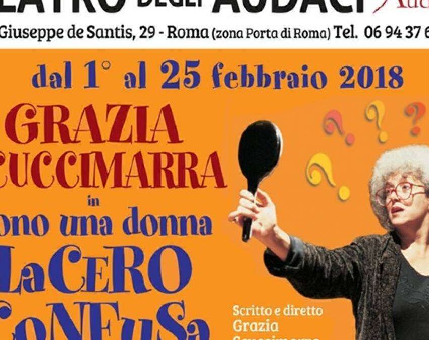 Roma, 1/25 Febbraio – In scena la pièce ‘Sono una donna lacero confusa’