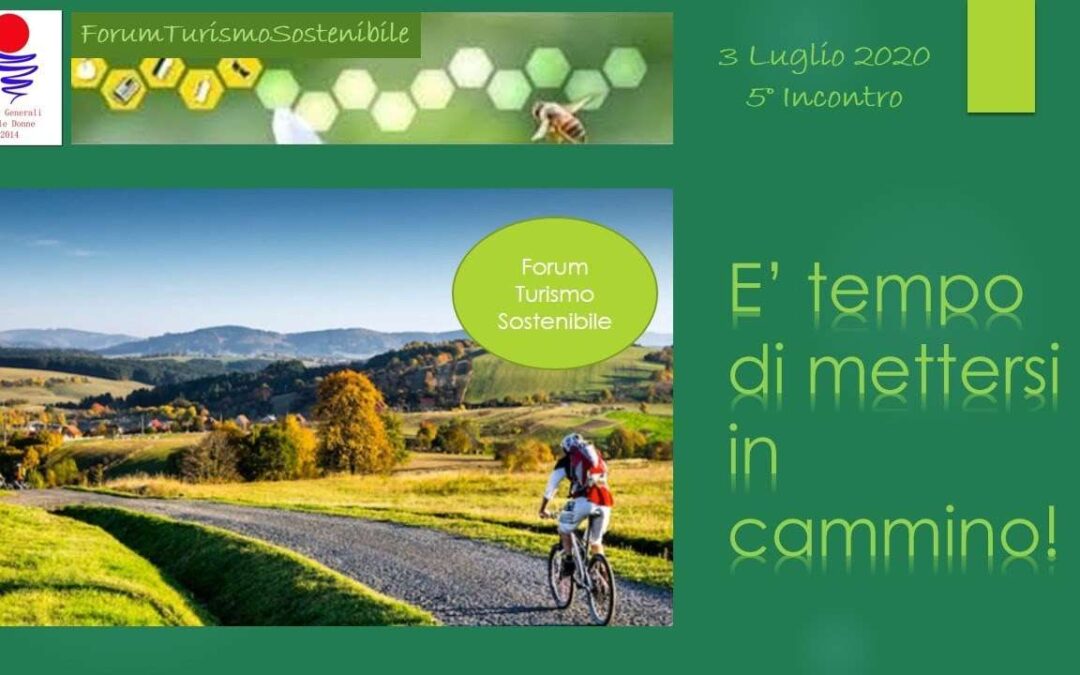 15 settembre, #statigeneralidonne on line: 14º Incontro Forum Turismo sostenibile