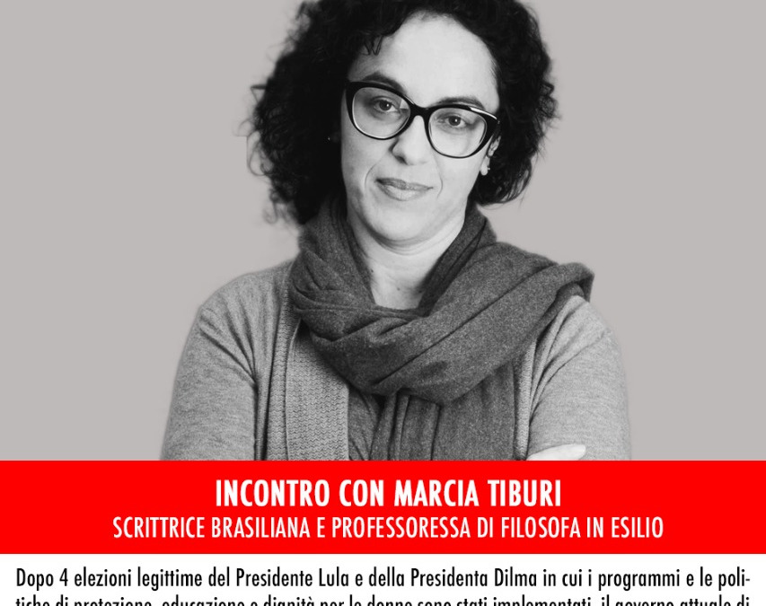 Roma, 15 maggio –  Incontro con Marcia Tamburi