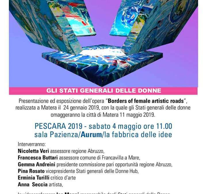 Pescara, 4 maggio – “La stanza del colore” – Arte relazionale dell' artista Anna Seccia