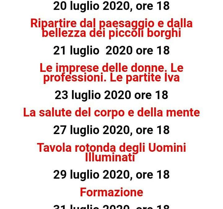 #statigeneralidelledonne online:  gli appuntamenti fino al 31 luglio