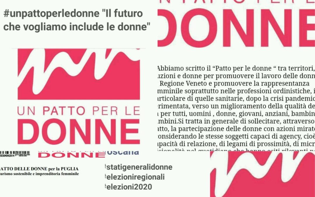 Elezioni Regionali 20 settembre 2020: PATTO DELLE DONNE PER IL VENETO
