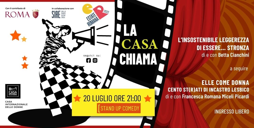 LaCasaChiama prosegue il 20 e 21 luglio
