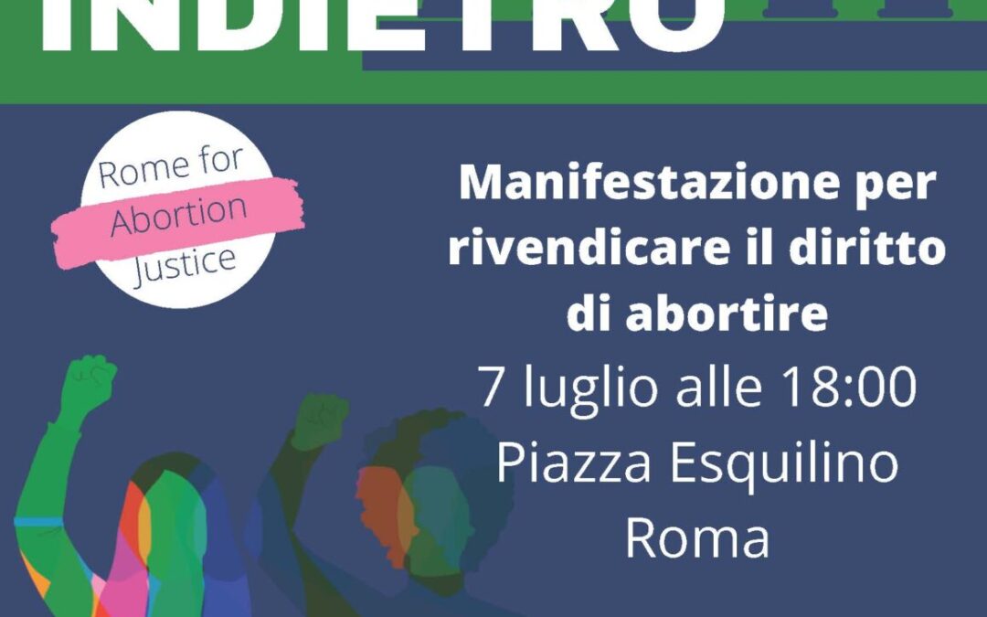 NON TORNEREMO INDIETRO