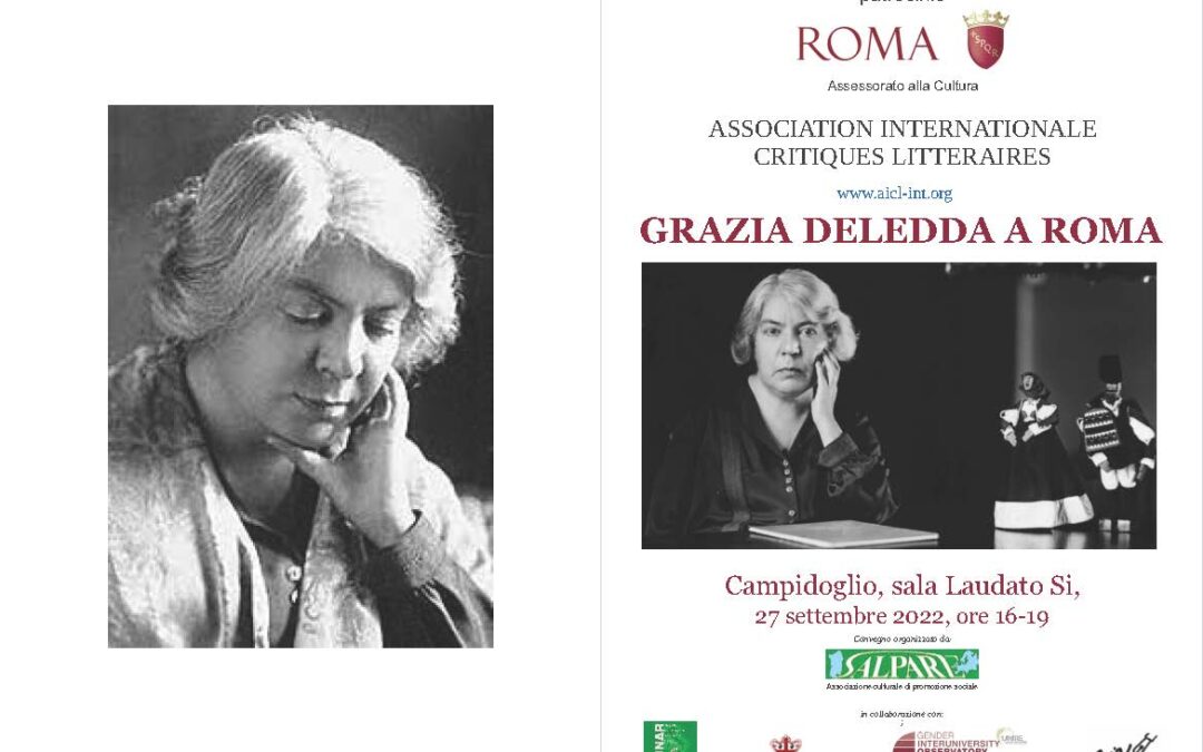 27 settembre GRAZIA DELEDDA A ROMA