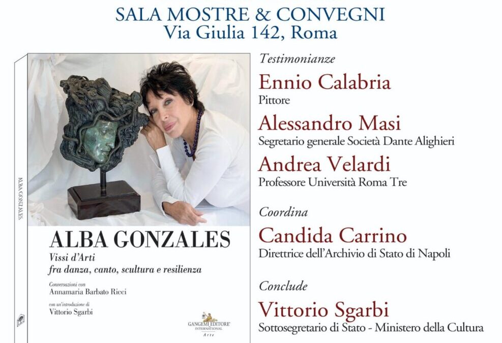 Alba Gonzales “Vissi d’Arti fra danza, canto, scultura e resilienza”