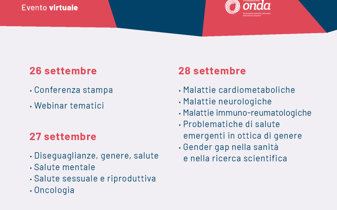 Diseguaglianze di genere sulla salute e sulla ricerca scientifica