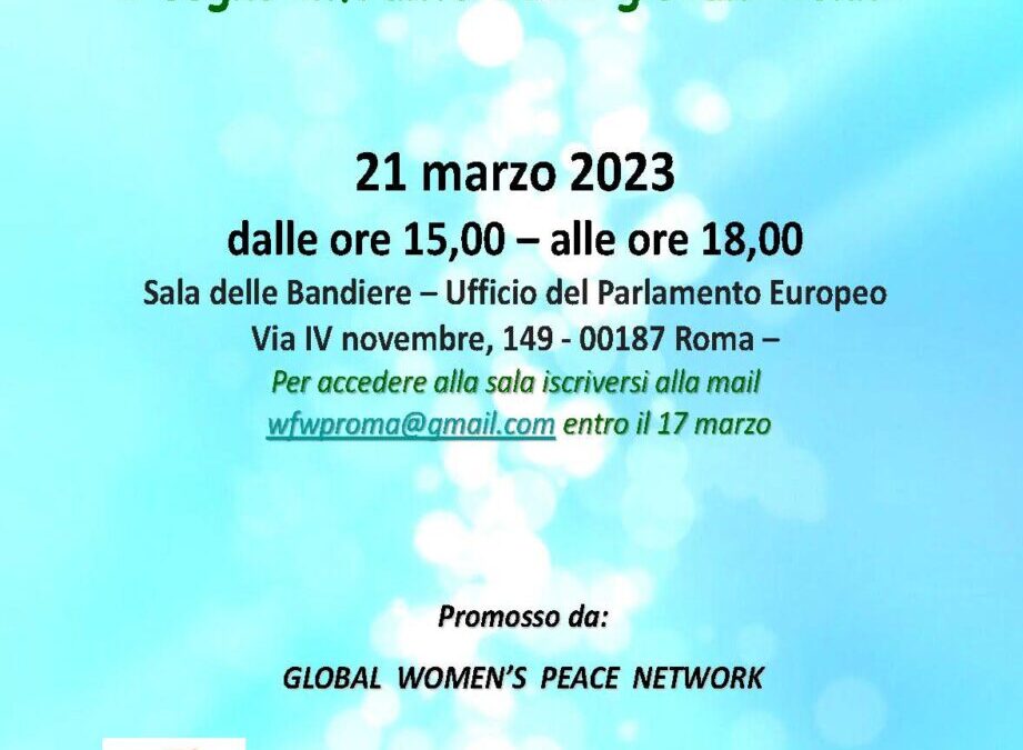 21 marzo, Roma: Dal viaggio della speranza alla schiavitù:  il sogno infranto delle giovani donne