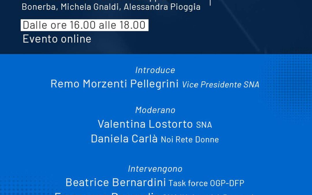 10 maggio, Evento on line: Corruzione ed integrità nelle istituzioni: una questione di genere?