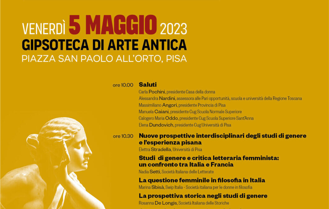 Gli studi di genere in Italia: a che punto siamo? Tavola rotonda per il Premio Paola Bora