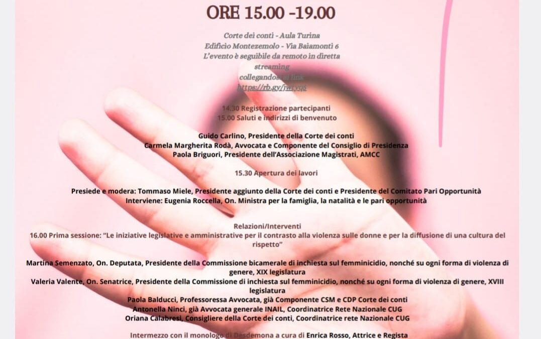 17 gennaio, Convegno: La tutela delle donne nell’attuale contesto storico e sociale