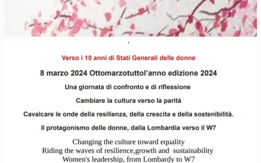 8 marzo: La Maratona degli Stati Generali delle Donne