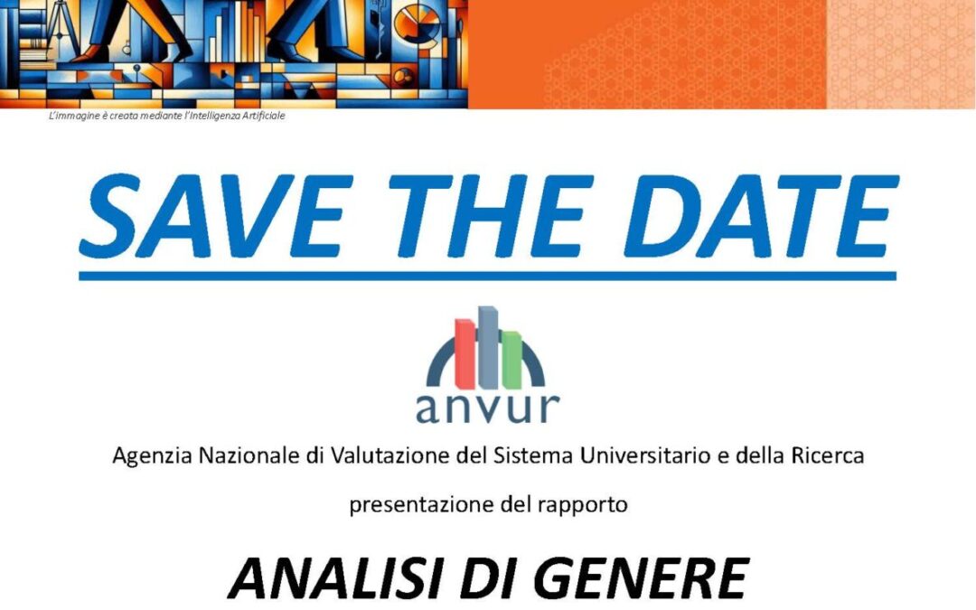 12 febbraio: ANVUR, presentazione del rapporto “ANALISI DI GENERE”