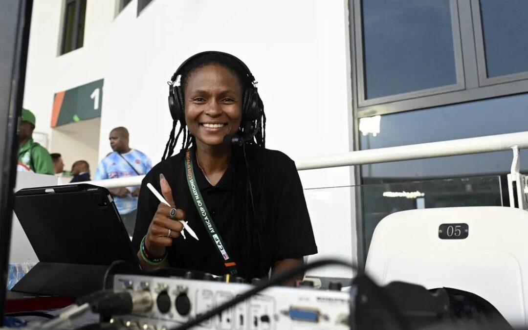 Amanda Dlamini, da calciatrice a telecronista ufficiale della Coppa d’Africa