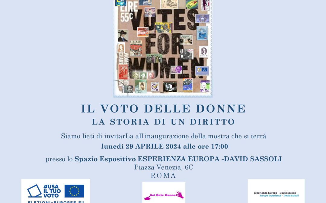 Mostra: IL VOTO DELLE DONNE LA STORIA DI UN DIRITTO