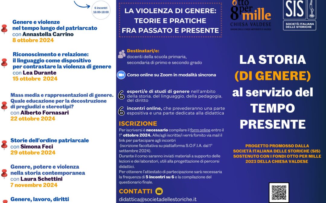 La violenza di genere: teorie e pratiche fra passato e presente