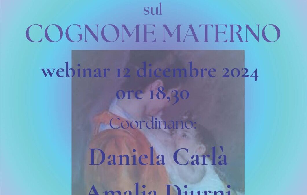Cognome materno