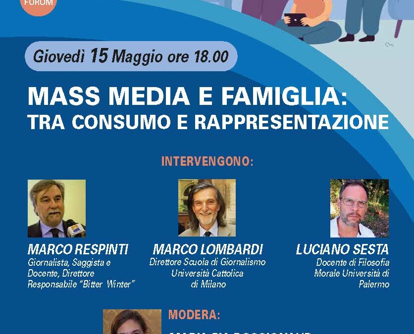 Mass media e famiglia: tra consumo e rappresentazione – webinar IMAP