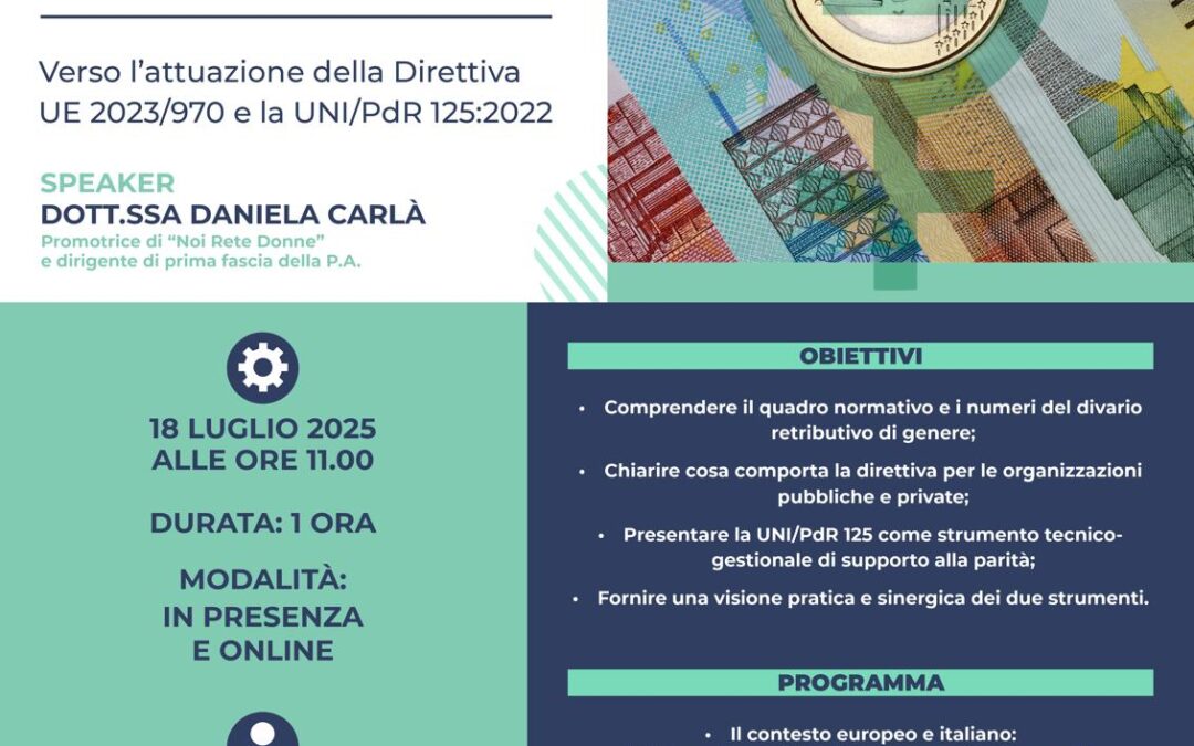 Parità retributiva: Diritti, strumenti e certificazione
