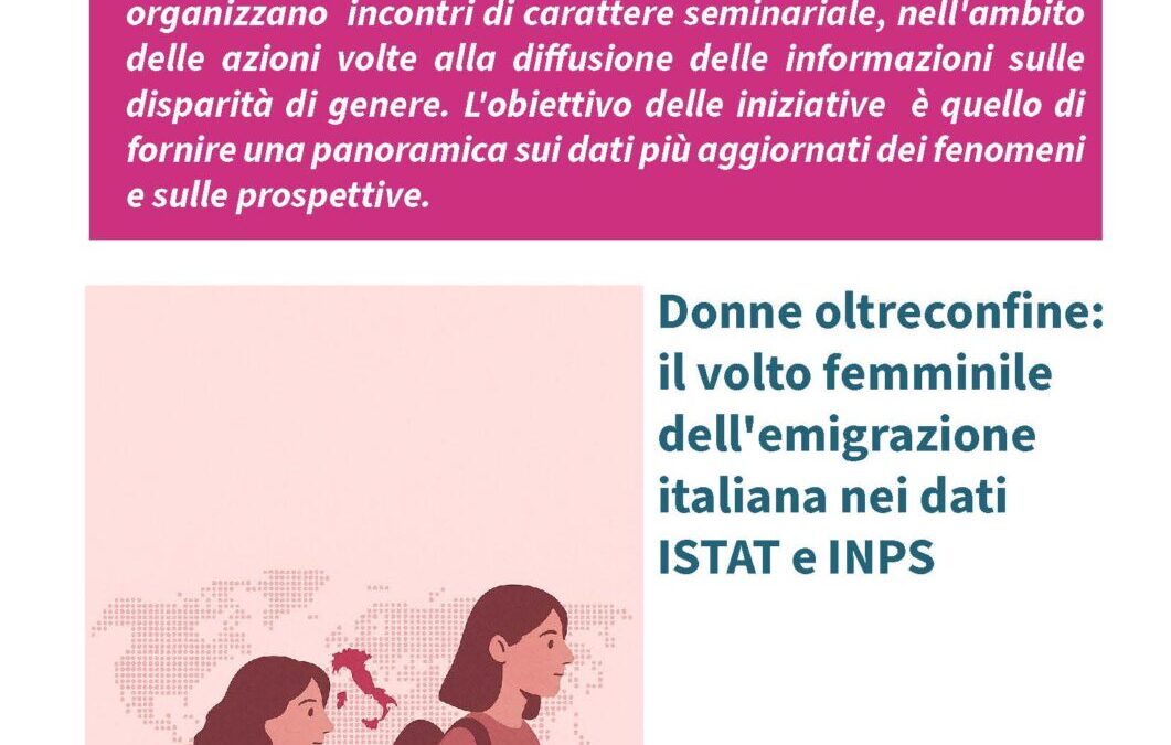 Incontro on line: LE SCOMODE CIFRE DELL’ITALIA DELLE DONNE