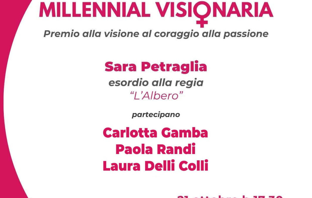 Premio Millennial Visionaria