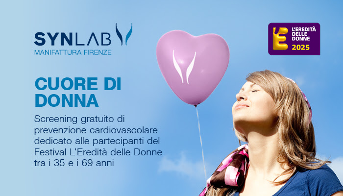 L’Eredità delle Donne e SYNLAB insieme per la salute delle donne: due appuntamenti da non perdere!