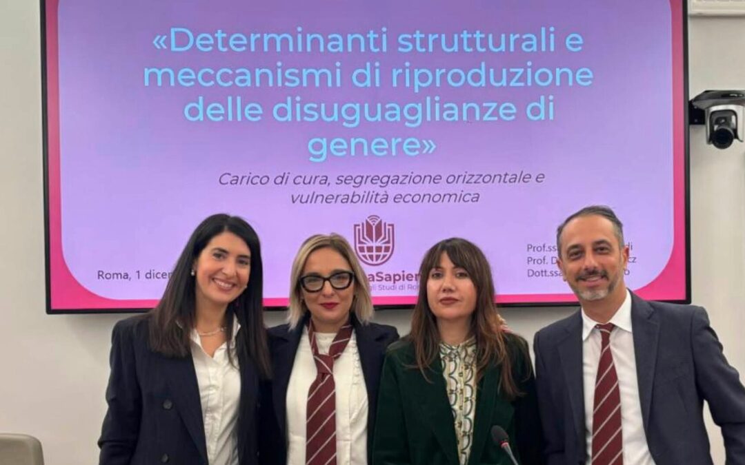 UnitelmaSapienza contro la violenza di genere – Presentazione Report Disuguaglianze di genere