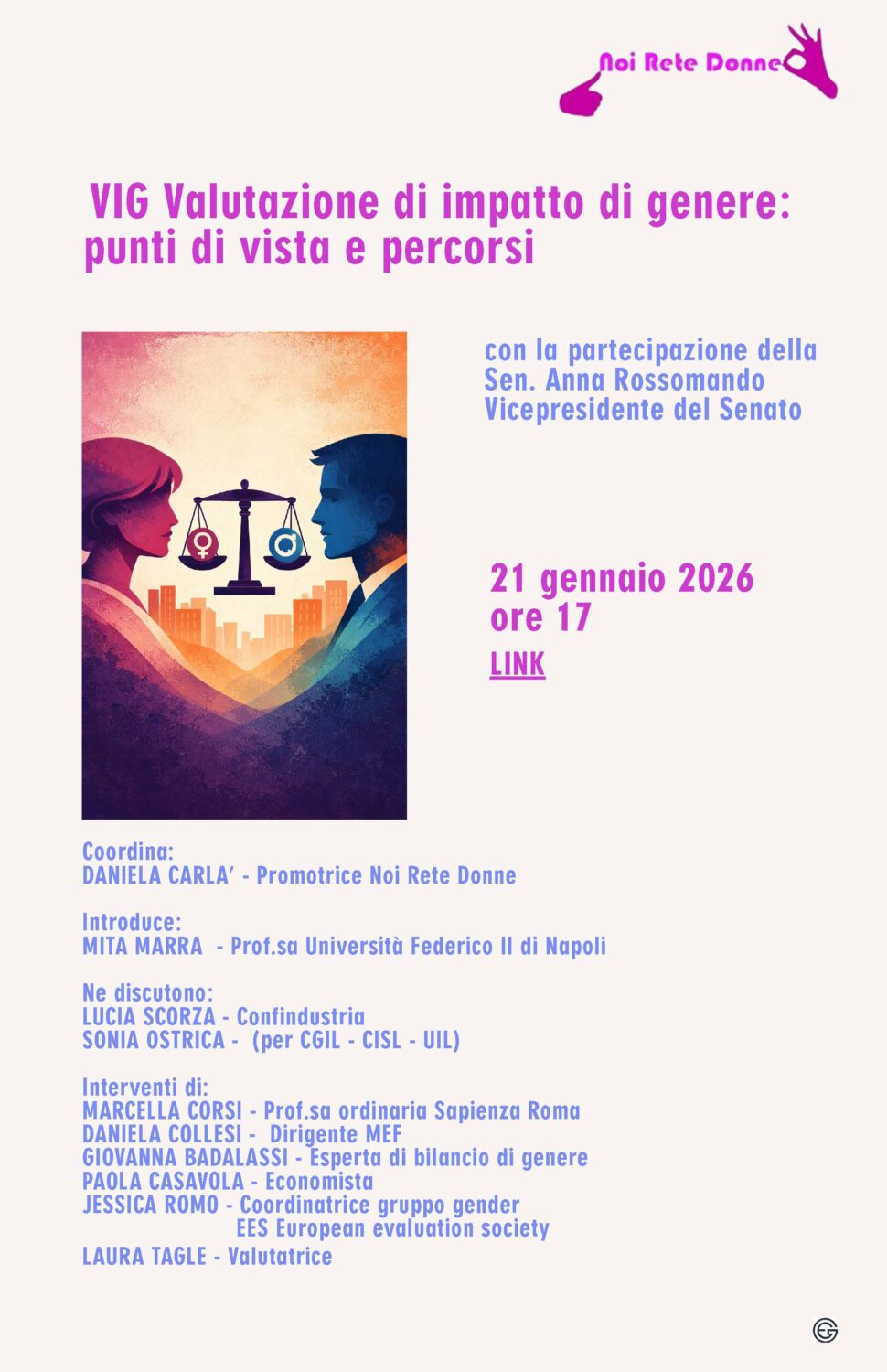 locandina incontro 19 gennaio con link