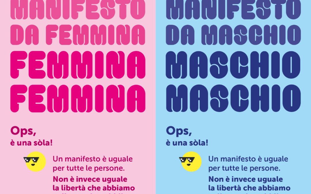 POSTER: la campagna di AIDOS  oltre gli stereotipi di genere